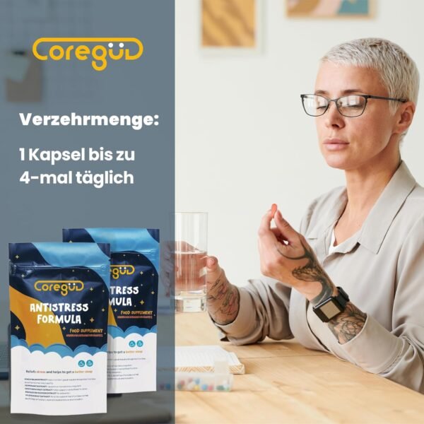 CoreGÜD Anti-Stress Valerian Supplements