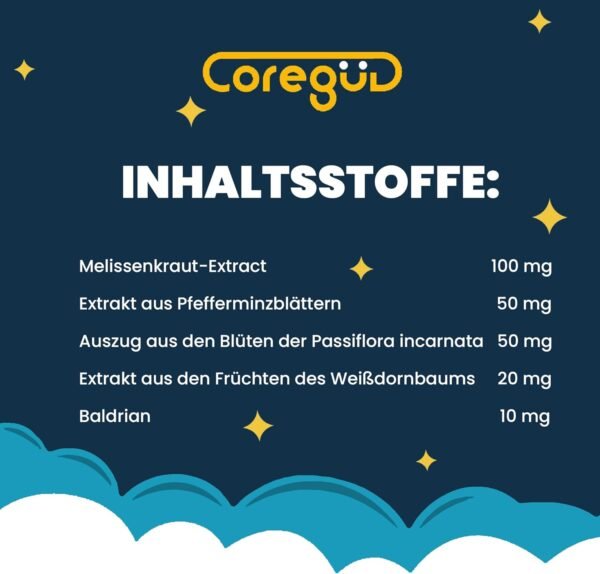 CoreGÜD Anti-Stress Valerian Supplements