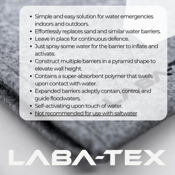 Laba Tex, Flood Barrier