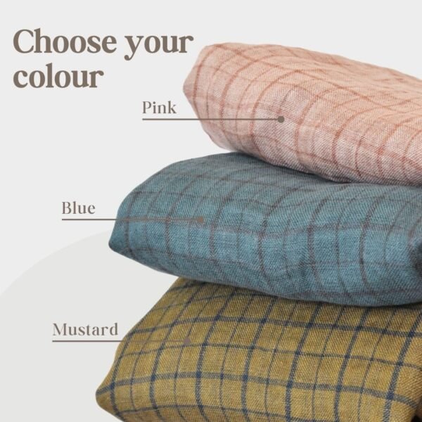 Linen Bedspread 137 x 180 cm