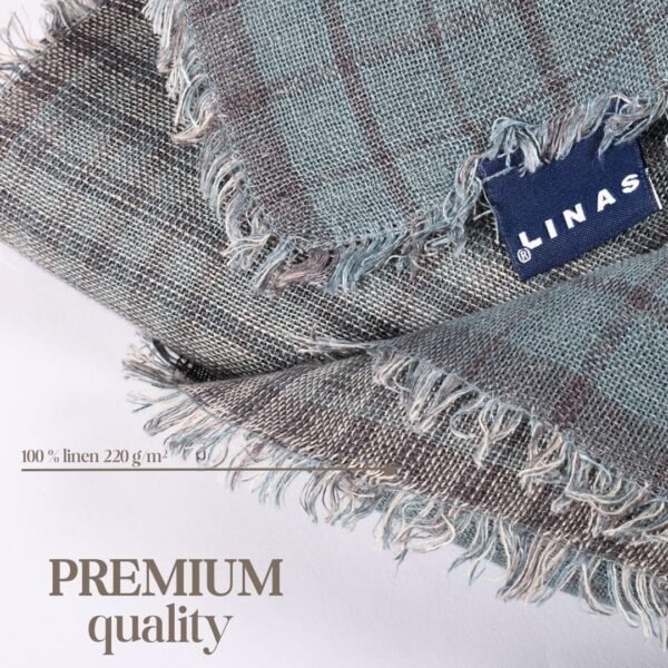 Linen Bedspread 137 x 180 cm