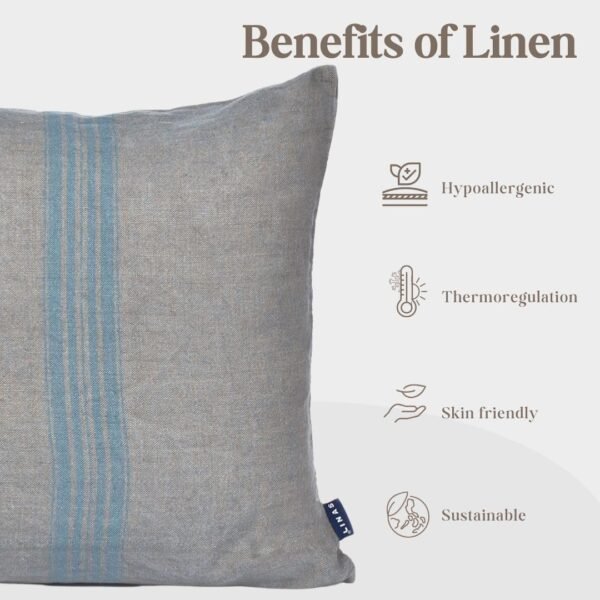 Linen Cushion Cover 44 x 44 cm