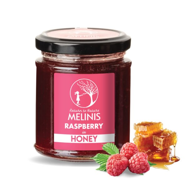 Acacia Honey with Raspberries Spread