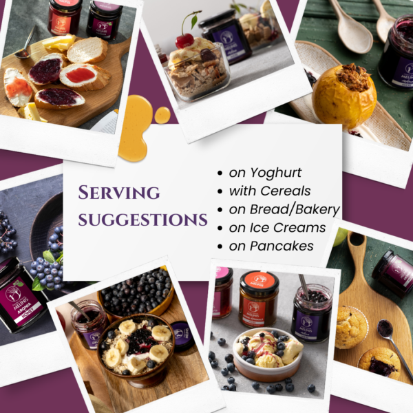 Organic Acacia Honey with Organic Aronia Berries Spread, 230 g