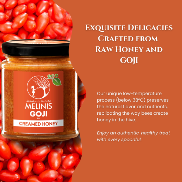 Organic Multiflower Honey with Raw Organic Goji Berry & Sea Buckthorn
