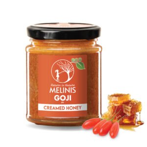 Organic Multiflower Honey with Raw Organic Goji Berry & Sea Buckthorn